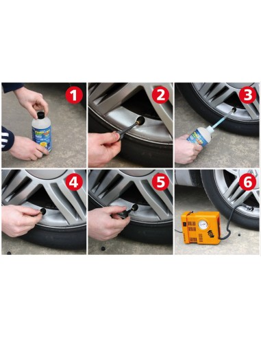 Pump & Go, kit riparazione pneumatici