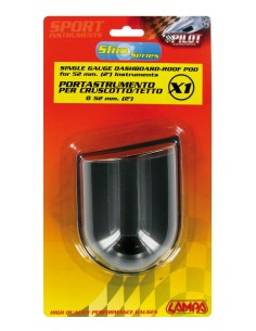 CARENATURA NERA 1 FORO PER STRUMENTI 2 (50MM.) 10060 LAMPA 2