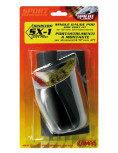 CARENATURA LATERALE SX NERA 1 FORO PER STRUMENTI 2 (50MM) 10070 LAMPA 2