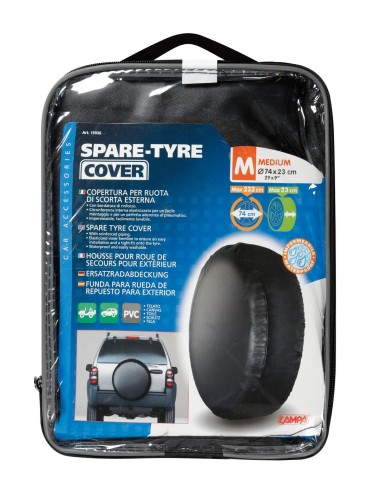 COPERTURA RUOTA DI SCORTA IN SIMILPELLE M 15936 LAMPA