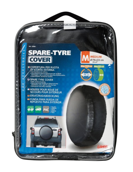 COPERTURA RUOTA DI SCORTA IN SIMILPELLE M 15936 LAMPA