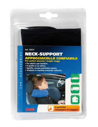 Neck-Support, appoggiacollo gonfiabile