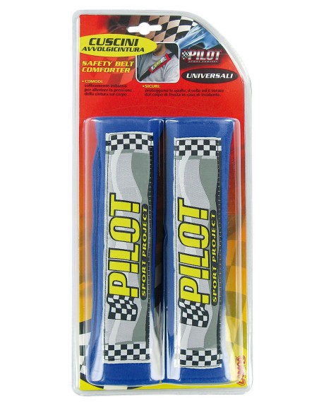 COPPIA AVVOLGICINTURA PILOT BLU 72416 LAMPA