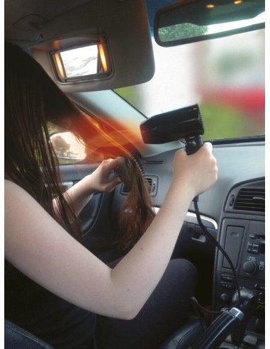 Hot-Air, phon asciugacapelli e sbrinatore 12V, 180W