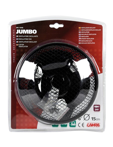 Jumbo ventilatore oscillante Ø 6” - 24V