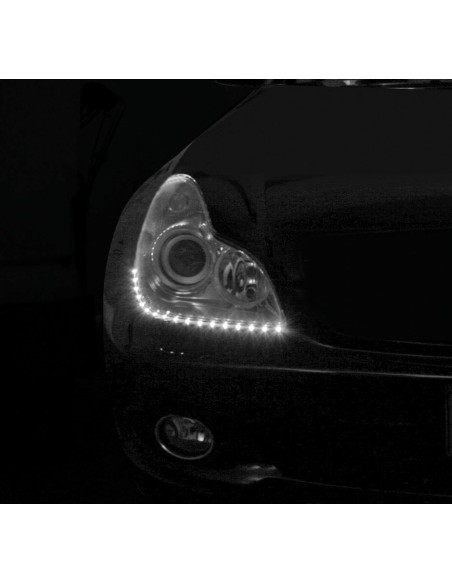 COPPIA NEON A LED DAYLIGHT LED -STRIP 2X50CM 12V BIANCO 73628 LAMPA