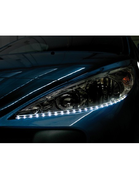 COPPIA NEON A LED DAYLIGHT LED -STRIP 2X50CM 12V BIANCO 73628 LAMPA