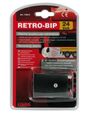ALLARME RETROMARCIA 24 VOLT 74214 LAMPA