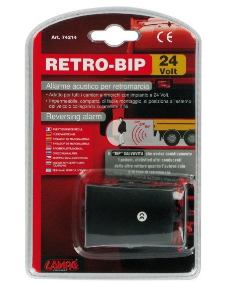 ALLARME RETROMARCIA 24 VOLT 74214 LAMPA