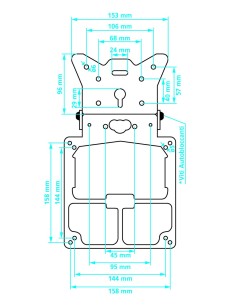 PORTATARGA EXTREME NERO 90153 LAMPA 2
