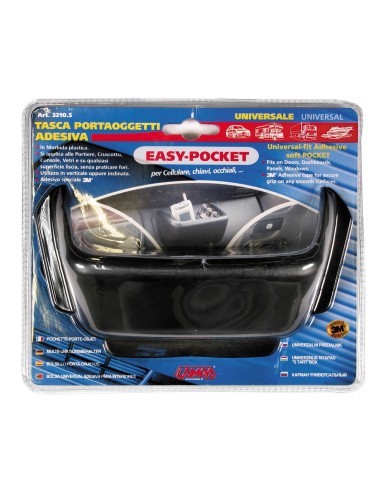 Tasca portaoggetti adesiva - 20x10 cm