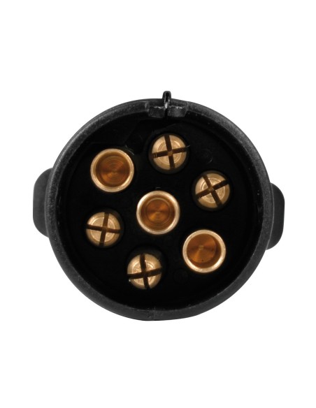 SPINOTTO 7 POLI CON FERMACAVO A CHIUSURA A VITE 38981 LAMPA