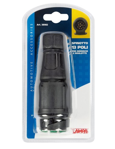 SPINOTTO 13 POLI - BLOCCAGGIO A VITE 38982 LAMPA