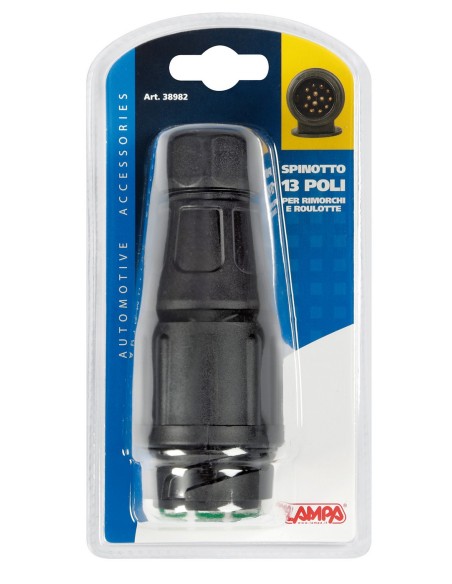 SPINOTTO 13 POLI - BLOCCAGGIO A VITE 38982 LAMPA