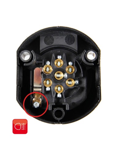 PRESA 7 POLI (X ART. 38980 E 38981) 38985 LAMPA