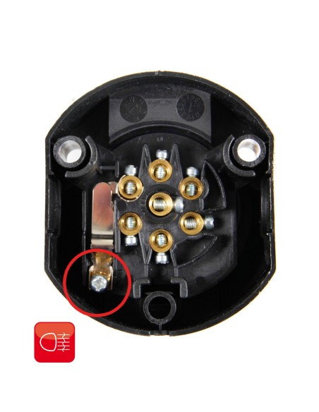 PRESA 7 POLI (X ART. 38980 E 38981) 38985 LAMPA