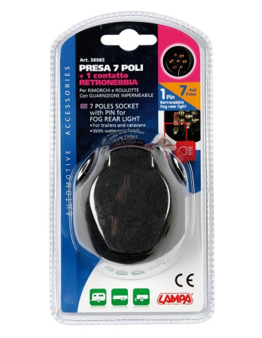 PRESA 7 POLI (X ART. 38980 E 38981) 38985 LAMPA