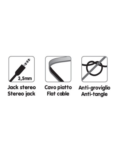 PHIXIA CAVO AUX-AUTORADIO 120CM 38900 LAMPA