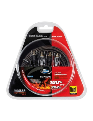 KIT CAVI RCA PROFESSIONALI RYA-6000 40491 LAMPA