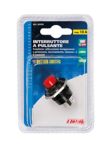INTERRUTTORE A PRESS.10A-12V 45555 LAMPA
