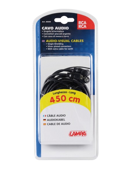 CAVO AUDIO RCA-RCA 4,5 M 40509 LAMPA