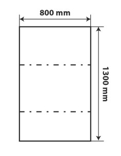 KIT COPRISEDILI POLIETILENE BIANCO (100PCS) 53000 LAMPA 2