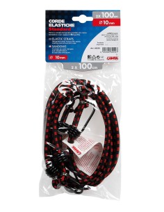 COPPIA CORDE ELASTICHE CM.100 STANDARD 10MM 60202 LAMPA 2