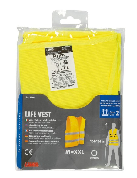 GIUBBINO FLUORESCENTE GIALLO OMOL. 65856 LAMPA