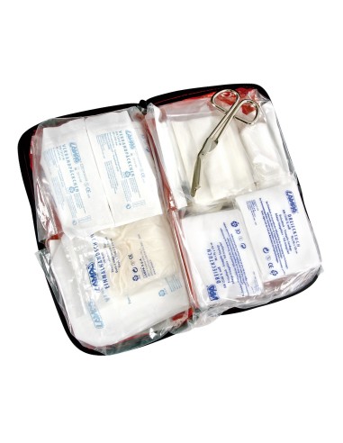KIT PRONTO SOCCORSO PER AUTO NORME DIN 13164 66962 LAMPA