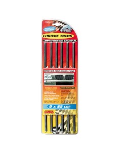 PROFILI CHROME-TRIM 6X25CM. 20856 LAMPA 2