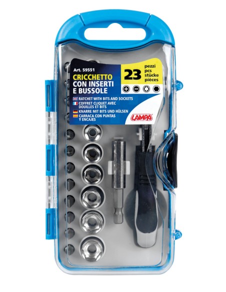 SET 19 PEZZI BITS E BUSSOLE 59551 LAMPA