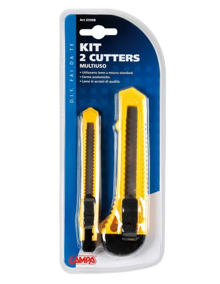 KIT 2 CUTTERS MULTIUSO 65998 LAMPA