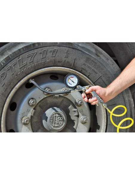 PISTOLA GONFIAGGIO C/MANOM. 74001 LAMPA