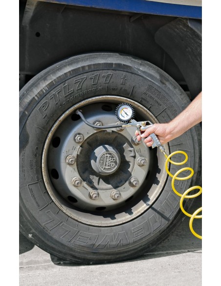 PISTOLA GONFIAGGIO C/MANOM. 74001 LAMPA