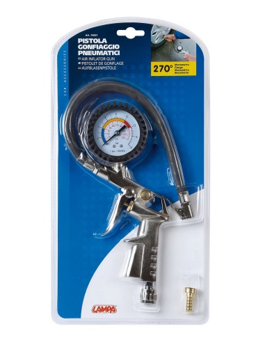 PISTOLA GONFIAGGIO C/MANOM. 74001 LAMPA