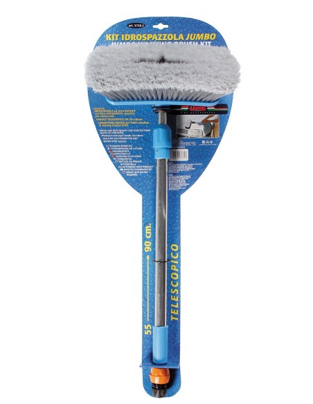 IDROSP JUMBO MANICO TELESCOP. CM 55 in poi 90 + ACQUASTOP 37382 LAMPA