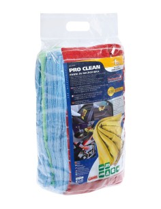 PANNI PRO-CLEAN MICROFIBRA 1KG. MISURE+COLORI ASSORTITI 37722 LAMPA 2