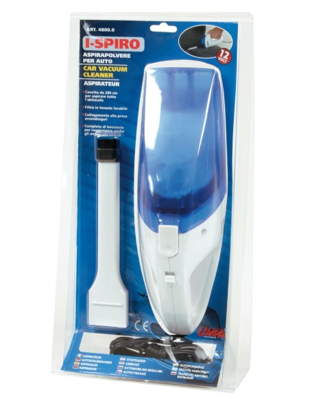 I-SPIRO ASPIRAPOLVERE 12 V. 48000 LAMPA