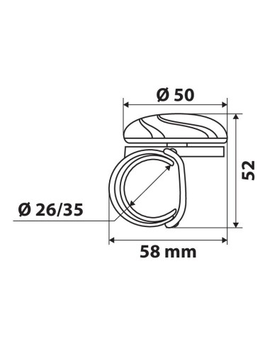 POMELLO VOLANTE PALM-KNOB