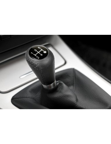 POMELLO SPEED NERO CUCITURE NERE CON 6 EMBLEMI IN