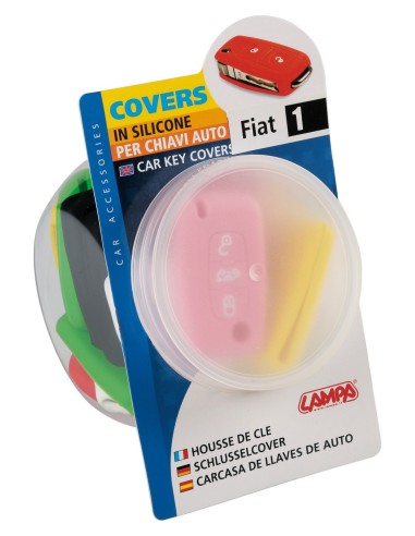 COVER CHIAVE FIAT 1 VARI COLORI