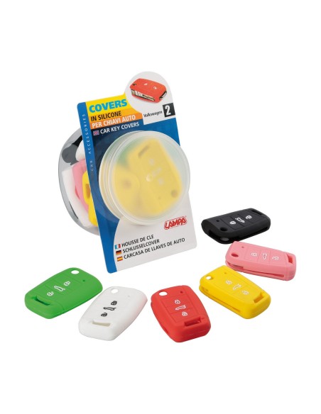 DISPLAY 20 PEZZI KEY COVER VOLKWAGEN 2 ASSORTED CO