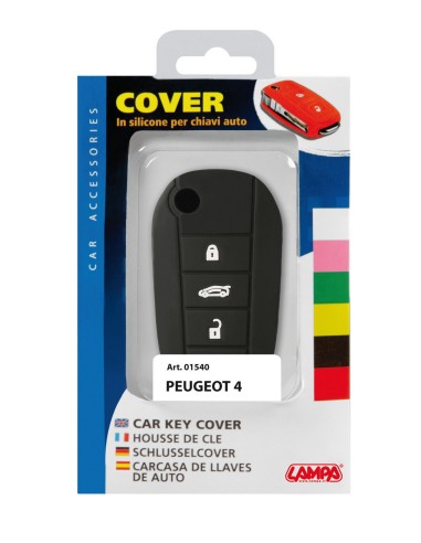 COVER CHIAVE PER AUTO PEUGEOT 4