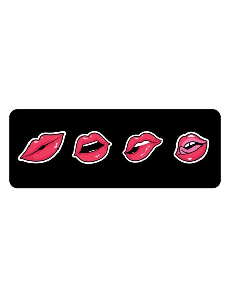 Skin-Cover, coprivolante elasticizzato in poliestere - Labbra - M - Ø 38/40 cm