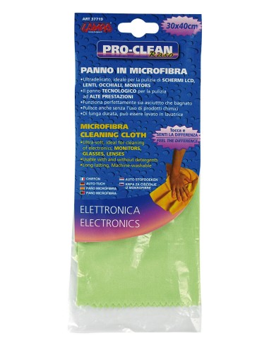 Pro-Clean - 30x40 cm - Panno elettronica - Tessuto raso