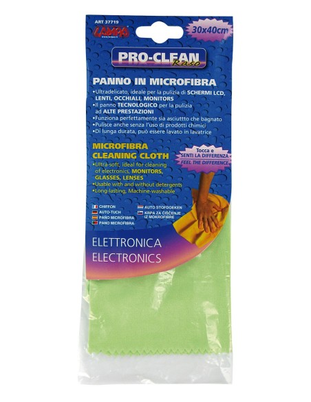 Pro-Clean - 30x40 cm - Panno elettronica - Tessuto raso