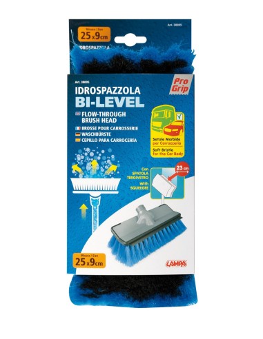 IDROSPAZZ.25CM.BI-LEVEL CON TERGI INNESTO RAPIDO