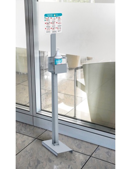 PIANTANA PORTA DISPENSER BARATT GEL IGIENIZZ MANI