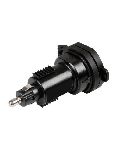 DIN-TECH 2 DOPPIA PRESA DIN USB 2700MA RIC.VELOCE