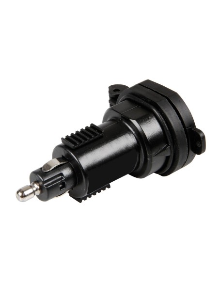 DIN-TECH 2 DOPPIA PRESA DIN USB 2700MA RIC.VELOCE